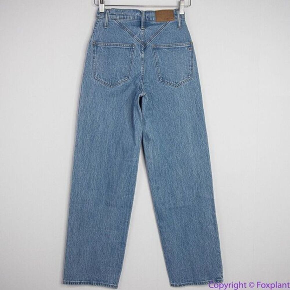 NEW Madewell The Perfect Vintage Wide-Leg Jean in Harding Wash, 23 - Picture 7 of 14